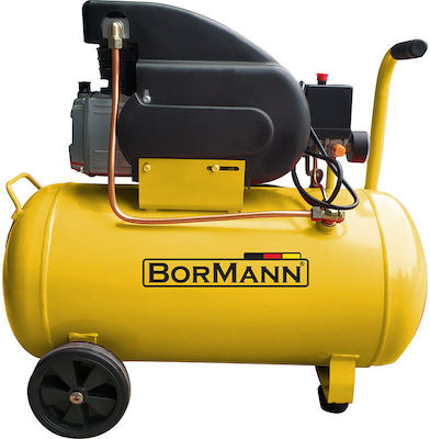 Bormann BAT5012 Μονοφασικό Κομπρεσέρ Αέρος με Ισχύ 2hp και Αεροφυλάκιο 50lt