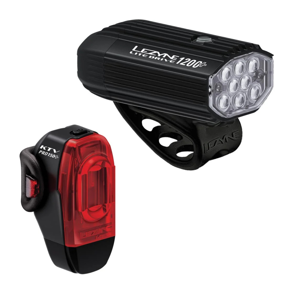 LEZYNE LITE DRIVE 1200+ / KTV DRIVE PRO+ 150LM