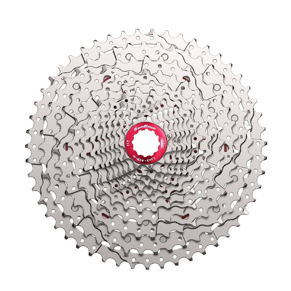 SUNRACE CSMZ800 WA1 12s 11-51 SILVER