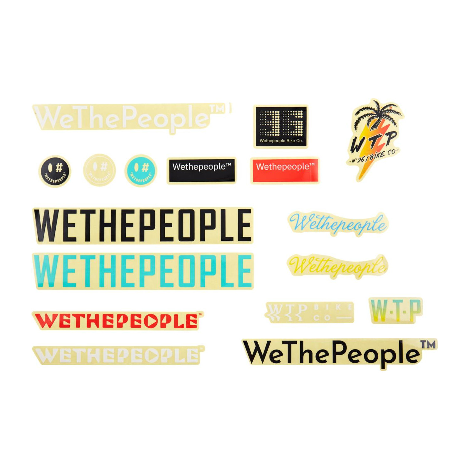 WETHEPEOPLE BRAND STICKER