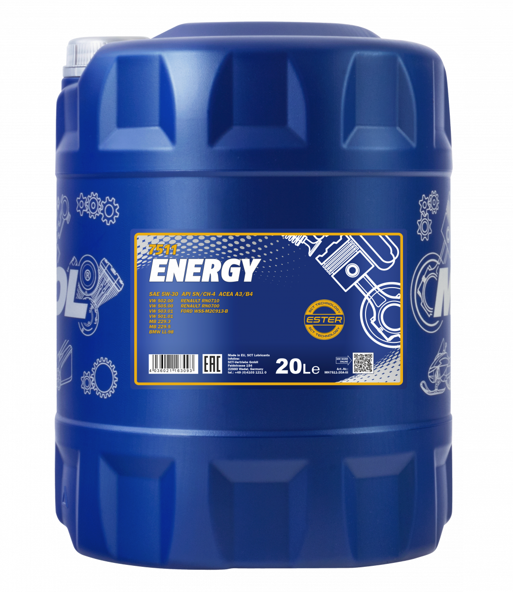 7511-20 Μannol Energy 5W-30