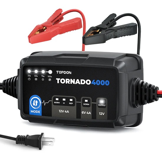 T4000C Battery Charger Topdon