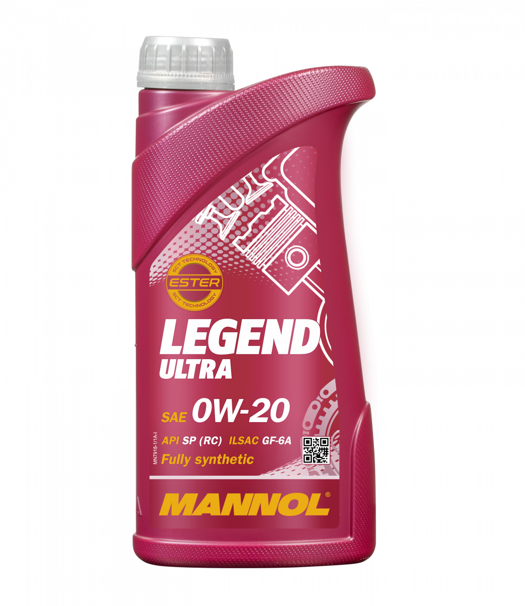 Λάδι Μηχανής Mannol 0W-20