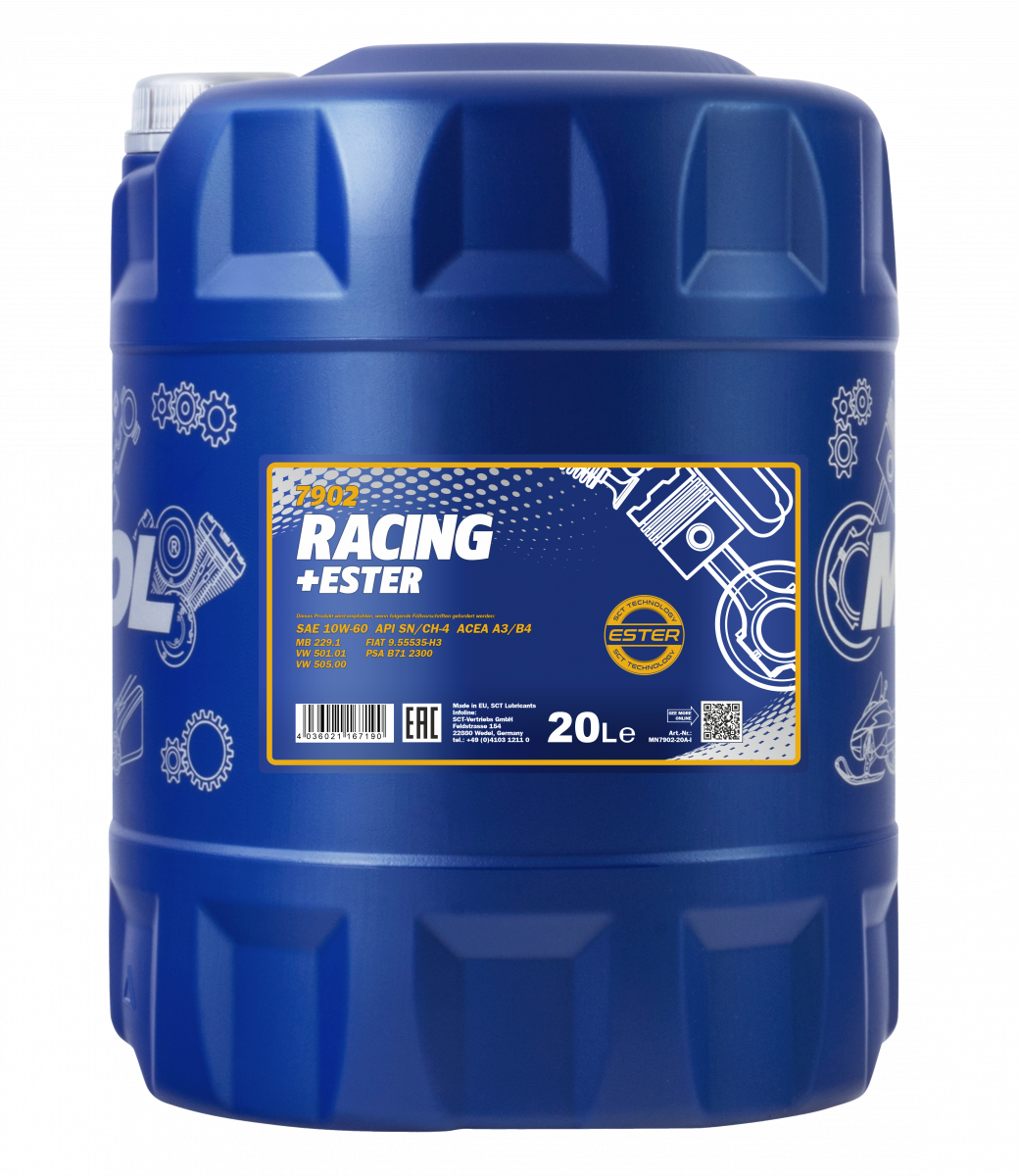 Λαδι Αυτοκινήτου Mannol RACING+