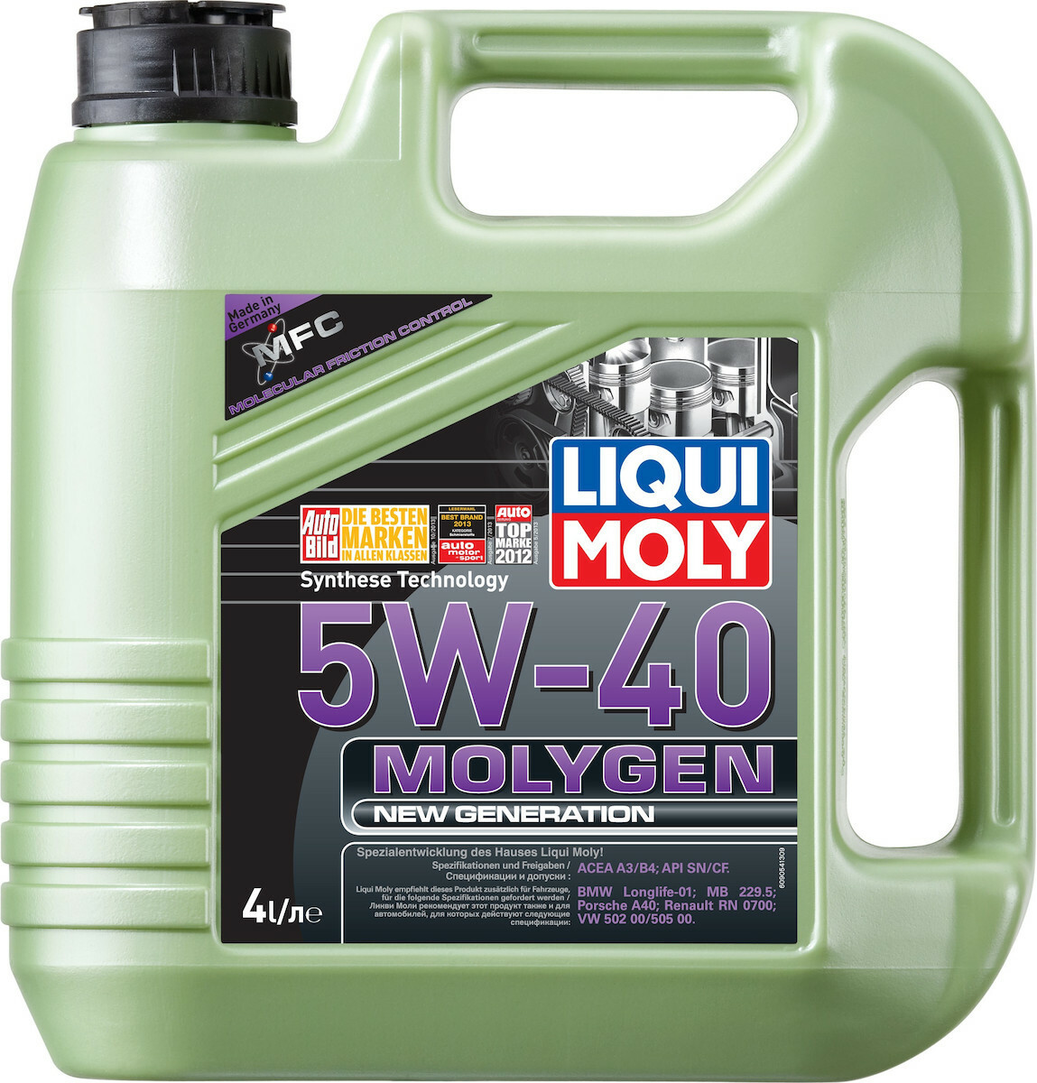 Λιπαντικό κινητήρα Liqui Moly