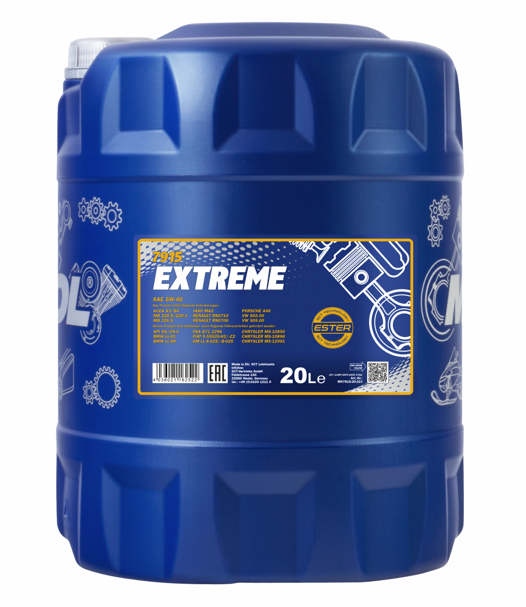 Λιπαντικό κινητήρα MANNOL Extreme