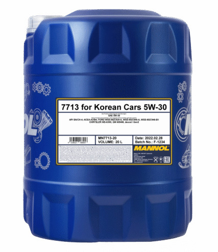 Λιπαντικό κινητήρα Mannol KOREAN