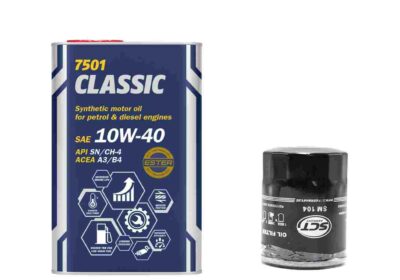 4X1L-MANNOL-CLASSIC-10W40-Φίλτρο-Λαδιού-SCT-για-Fiat-Punto-III-GRANDE-PUNTO-FIAT-500