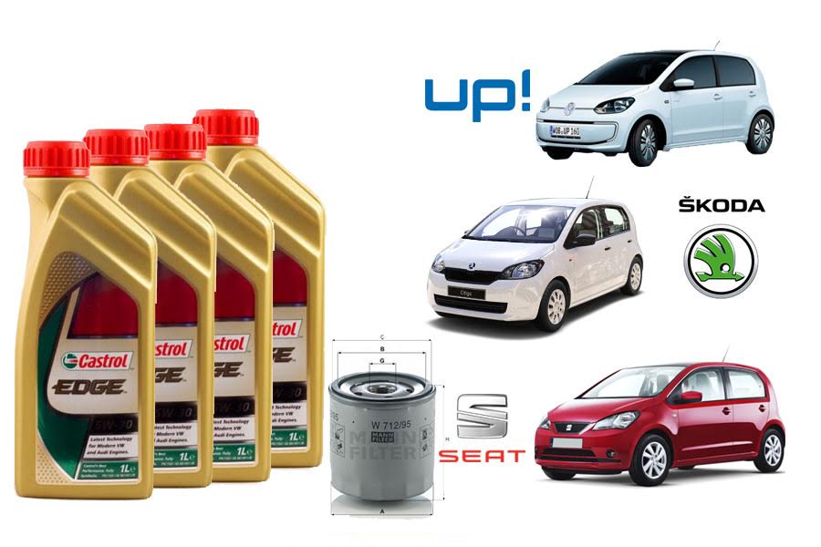 5W-30 Castrol Edge+Φιλτρο Λαδιού
