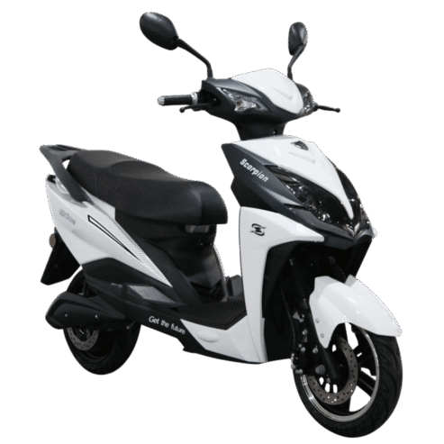 E-RIDE Scorpion (Λευκό) | Ηλεκτρικό Μηχανάκι