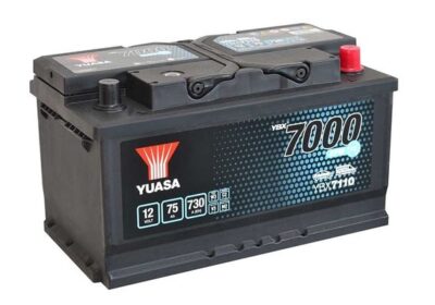 YUASA-YBX7110-–-Μπαταρία-Αυτοκινήτου-12V-75Ah-730A-EFB-Start-Stop-Plus-317×175×175-mm