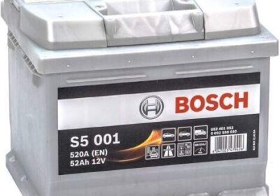 Μπαταρία-Αυτοκινήτου-Bosch-S5001-52AH-520EN