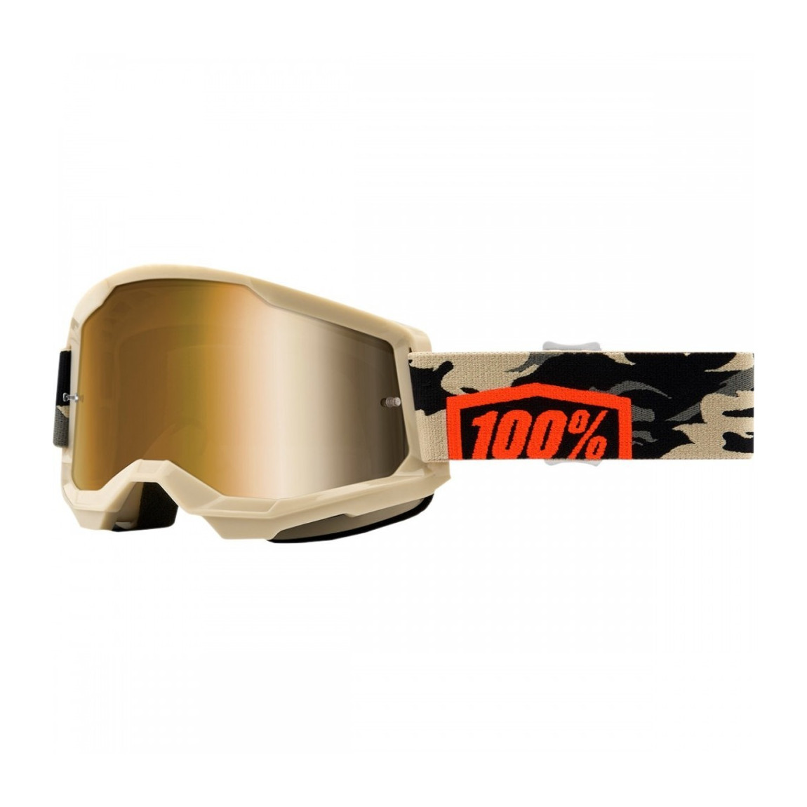 100% STRATA 2 KOMBAT TRUE GOLD LENS