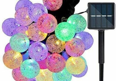 30_LED_solar_garden_light_string_crystal_ball