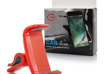 360-Universal-Βάση-αυτοκινήτου-αεραγωγού-κόκκινη-CL017R