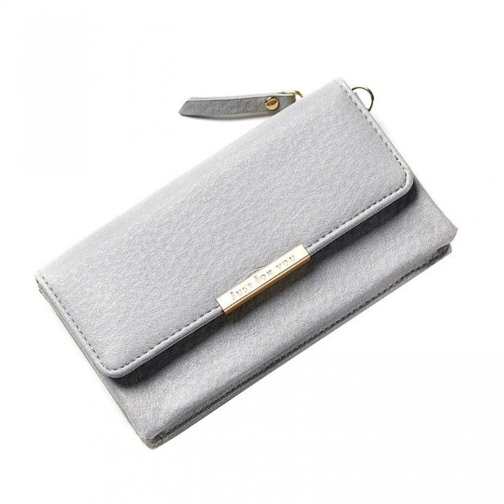 Γυναικείο Πορτοφόλι από οικολογικό δέρμα στο χρώμα του Πάγου