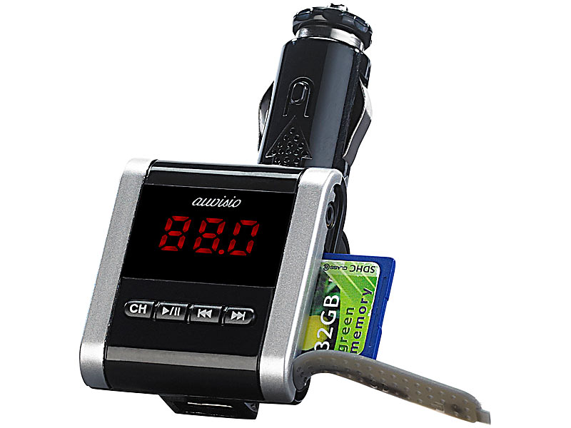 Auvisio Dys Μp3 Transmitter με τηλεχειριστήριο 4,5x11x4,3εκ.