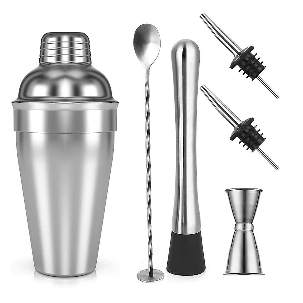 Basic Cocktail Shaker Set 6 τεμαχίων