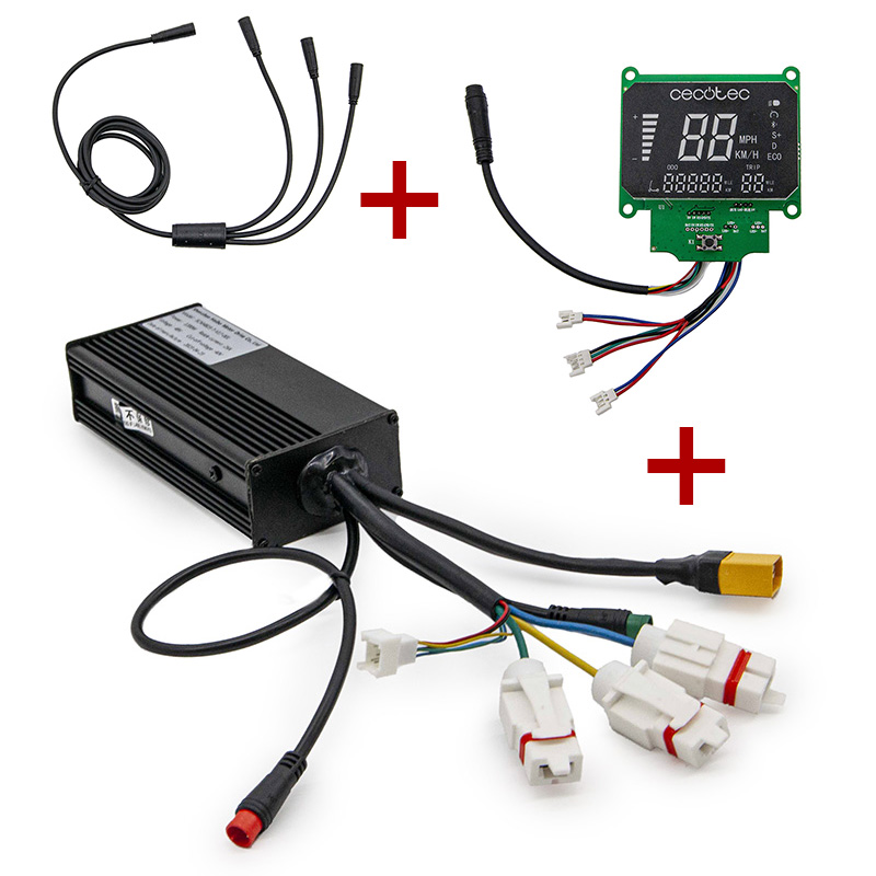 Controller kit + screen 48V 1200W for Cecotec Bongo Z