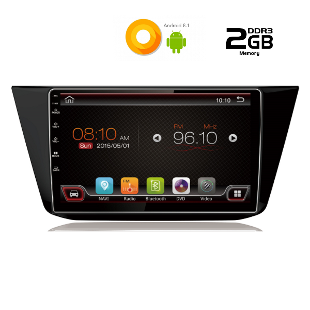 Digital iQ IQ-AN8520 GPS Multimedia OEM 10.1” με Android 8.1 OREO