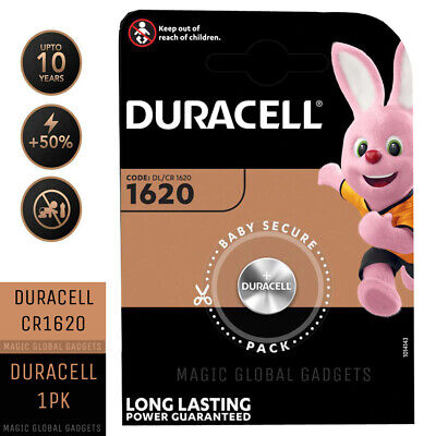 Duracell Μπαταρία Λιθίου CR1620 – 3V 1τμχ