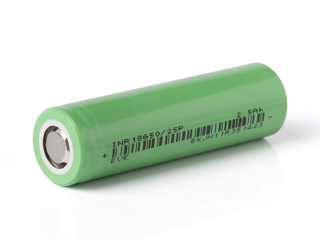 Μπαταριά EVE INR18650-25P 2500mAh – 20A