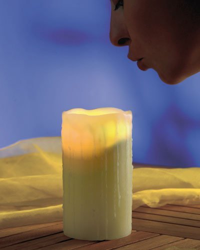 Glow by Blow το επαναστατικό LED κερί που σβήνει με ένα φύσημα