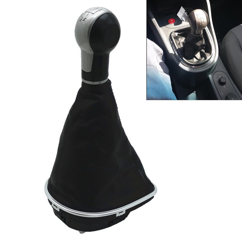 OEM φούσκα λεβιέ 6 ταχυτήτων μαύρη SEAT LEON 1P ALTEA 04- NSP361