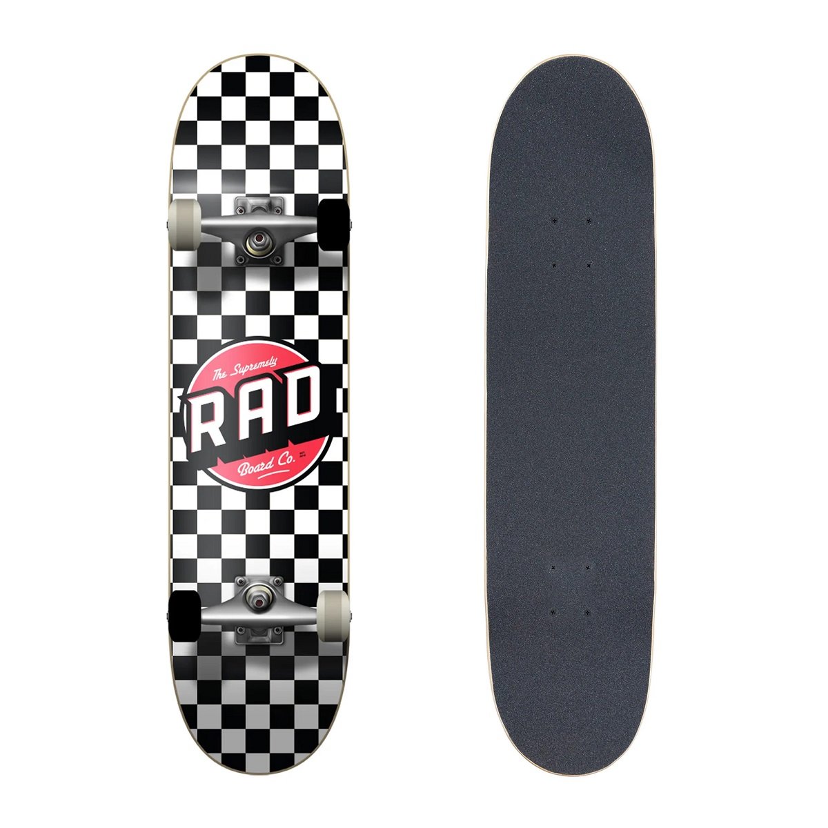 RAD Checkers Complete Skateboard 7.5