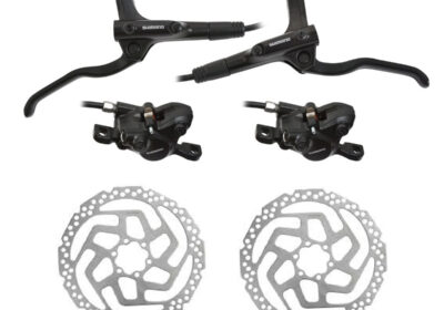 SHIMANO MT200 DISC BRAKE SET + SM-RT26 180mm ROTORS