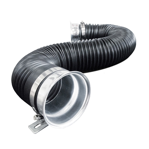 ”SIMONI RACING” UNIVERSAL ΣΠΙΡΑΛ ΣΩΛΗΝΩΣΕΩΝ ΑΕΡΑ 334-940ΜΜ Φ76 ”ΜΑΥΡΟ-ΧΡΩΜΙΟ”