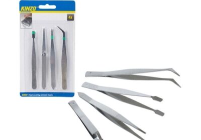 Tσιμπίδες-σετ-4-τεμαχίων-Kinzo-79340-3.9X9.9X9.9CM
