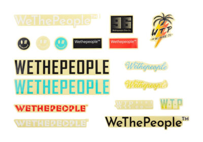 WETHEPEOPLE BRAND STICKER
