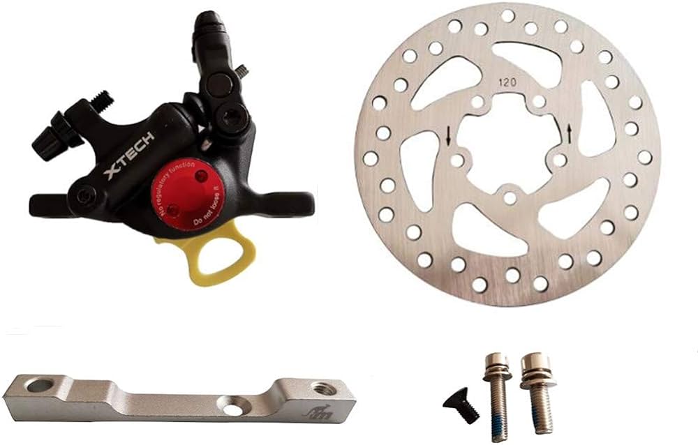 X-tech brake construction black with120mm disk