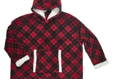 fleece_kouberta_me_manikia_kai_koukoula_kokkino_karo_1