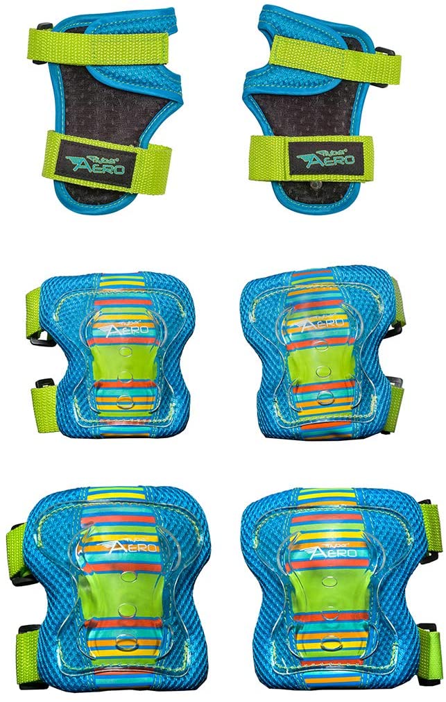 Σετ προστατευτικών pad Flybar AERO Safety blue