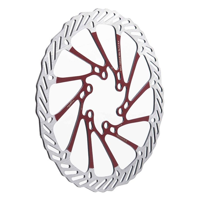 Δίσκος φρένων 160 mm Red και 6 οπών, για scooter και ποδήλατα