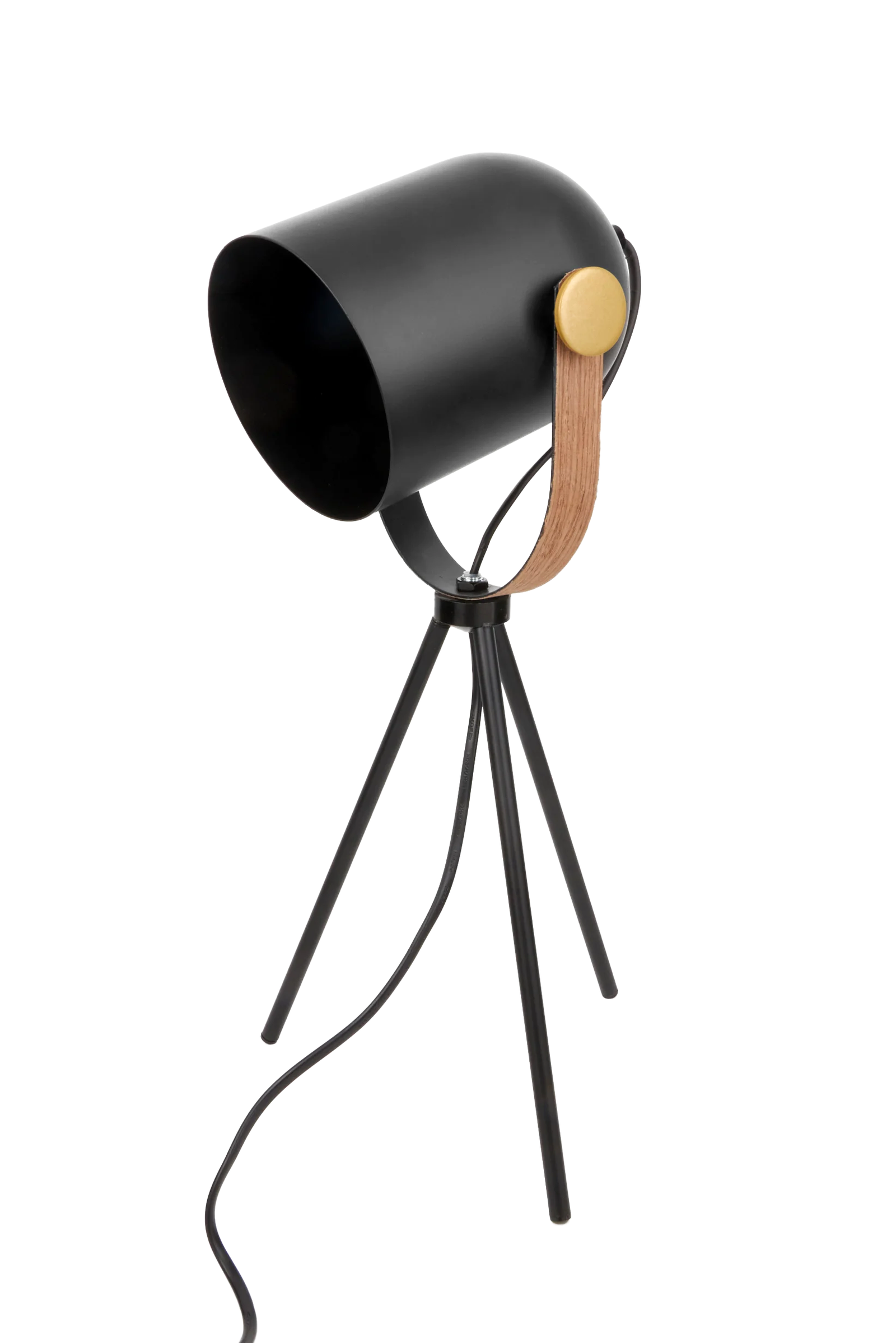 Ηome Deco Επιτραπέζιο Φωτιστικό Indus Metal Black M4, Μαύρο