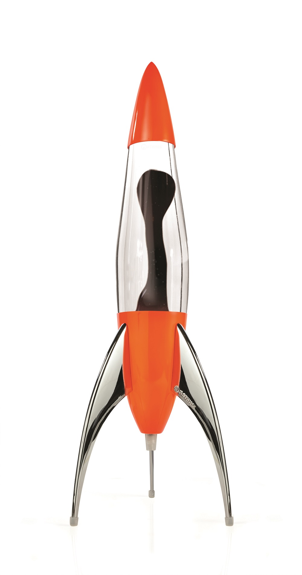 Mathmos – Telstar Lava Lamp – Orange – Clear/Black