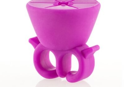 Δακτυλίδι-Βάση-Στήριξης-για-βερνίκι-νυχιών-μωβ-Home-Nail-Salon-Holder-Ring