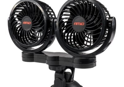 Διπλος-ανεμιστήρας-Αυτοκινήτου-12V-με-βεντούζα-2-ταχυτήτων-AMIO-2x4quot