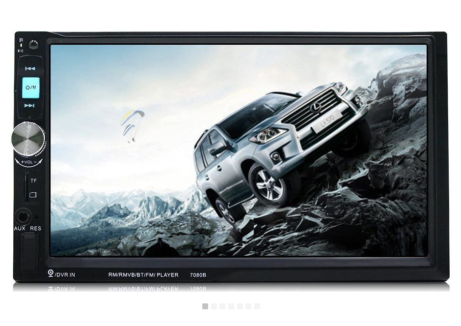 Ηχοσύστημα MP5 με LCD Οθόνη 7” Blue Toc Χειριστήριο 7080B – OEM