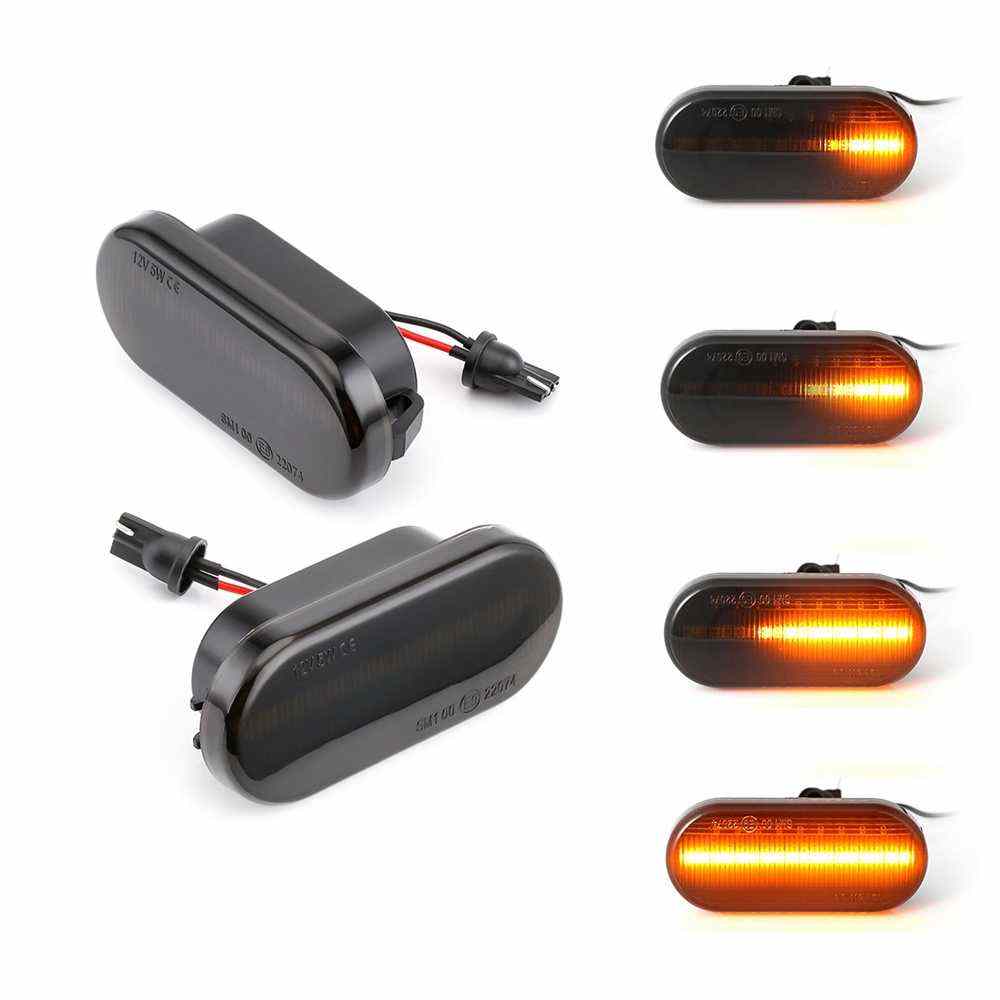 ΟΕΜ Led φλας φτερού για Vw / Ford / Seat – φιμέ με τρεχούμενο φλας SVA041D