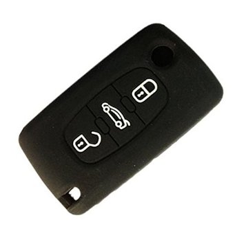 Προστατευτικό κάλυμμα τρικουμπου κλειδιού για Peugeot-Citreon χωρίς logo με τρύπα