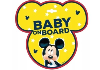 Σήμα-N-νέου-οδηγού-MICKEY-MOUSE-BABY-ON-BOARD-D59612