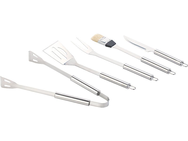 Σετ εργαλείων ψησίματος από ανοξείδωτο χάλυβα
