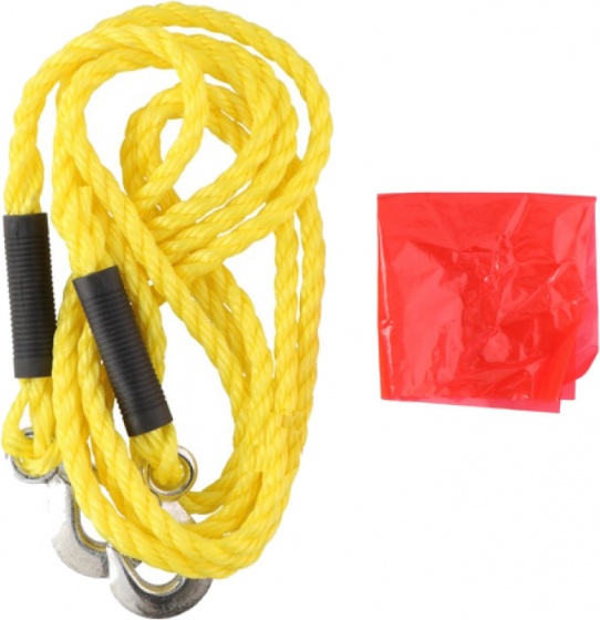 Σχοινί ρυμούλκησης με γάντζο 4m x 1,4cm έως 3000Kg