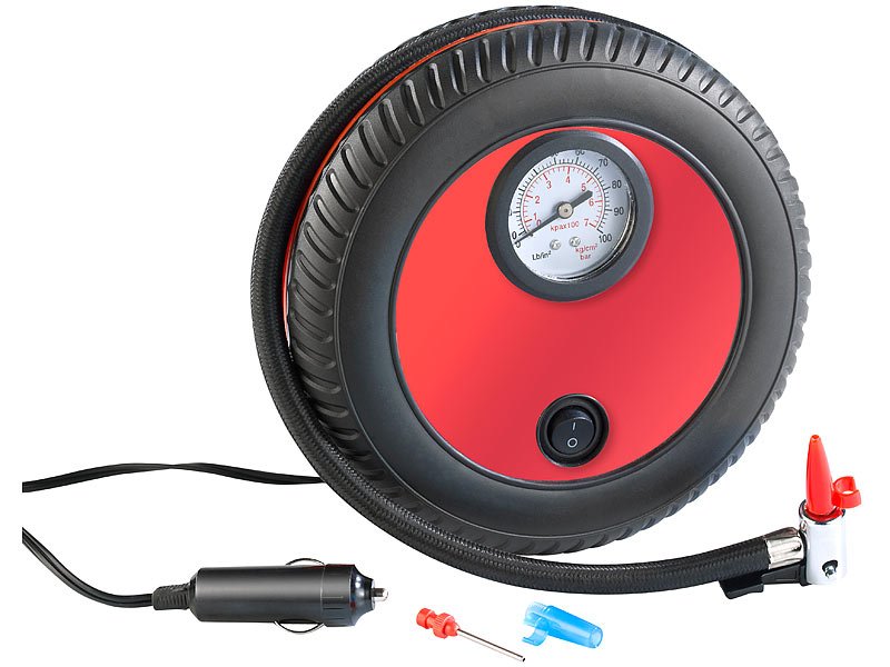 Φορητό κομπρεσέρ αυτοκινήτου 12V 100PSI 7 bar ‘’Hot Whell’’