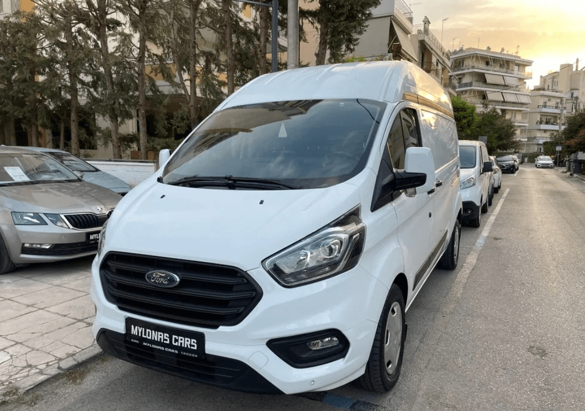 Ford ’18 Transit CUSTOM L2H2 *ΕΛΛΗΝΙΚΟ – 2 ΣΥΡΟΜΕΝΕΣ- ΜΑΚΡΥ/ΥΠΕΡΥΨΩΜΕΝΟ*