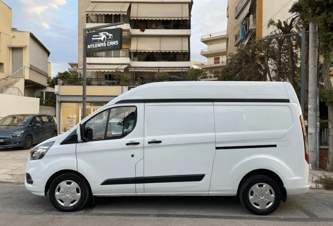 Ford ’18 Transit CUSTOM L2H2 *ΕΛΛΗΝΙΚΟ – 2 ΣΥΡΟΜΕΝΕΣ- ΜΑΚΡΥ/ΥΠΕΡΥΨΩΜΕΝΟ*